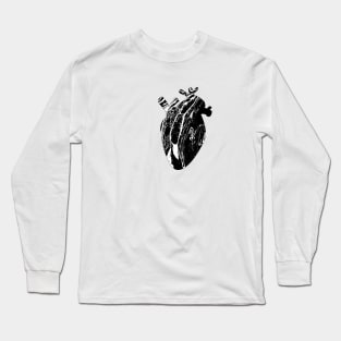 Injured heart Long Sleeve T-Shirt